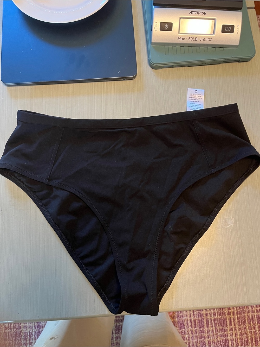 Reformation Swim Bottom Black Sz XL